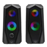 Desktop Speakers BRV30 Gaming USB 2.0 Black LED